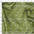 thumbnail image 4 of Soimoi Modal Satin Fabric Leaves & Peony Floral Decor Fabric Printed Yard 42 Inch Wide, 4 of 5