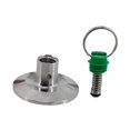 thumbnail image 2 of Siruishop 1.5 inch Tri Clamp End Cap Brewing Making Accessory Homebrew Keg Accessories 65psi, 2 of 8