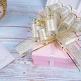thumbnail image 2 of HLONK 10 PCS Large Pull Bow Gift Wrapping Bows  Pull Bow with Ribbon for Wedding Gift Baskets  Party Gift Wrap Bows  Presents Decorating Bows Blue, 2 of 5