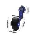 thumbnail image 3 of Qonioi Car Inlaid Rotating Phone Holder, 360 Degree Rotation Suction Cup Car Mount for Navigation, Universal Dashboard Windshield Phone Stand for All Phones, 3 of 6
