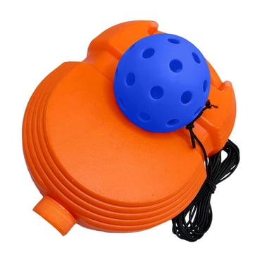 relayinert Pickleball Trainer Durable Pickleball for Solo Equipment Aid Pickleball Blue Ball Training Green Ball 24x16x5cm