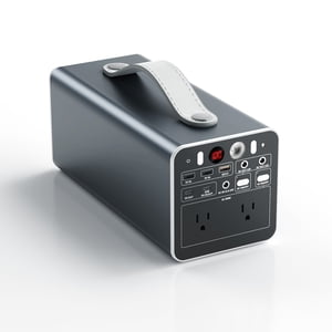 Fovendi Centrale électrique portable, 300W Chargeur Power Bank avec AC Déplacement, DC/PD Batterie de secours Alimentation électrique pour le camping, le voyage et la maison Blackout