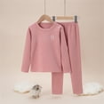thumbnail image 3 of Pyjama pour Enfants Automne et Hiver 2025 Ensemble de sous-Vêtements Chauds Plus Peignoir Chat pour s Ensemble en Molleton pour Grands Enfants Manches Longues Garçon et s Col Rond Tenue d'Intérieur Pyjama, 3 of 3