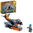thumbnail image 1 of LEGO Creator 3in1 Cyber Drone 31111 Toy Building Kit (113 Pieces), 1 of 7