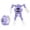 PP, variant on EGNMCR Children's With Light Electronic Deformation Watch Deformation Robot Toy Deformed watch Birthday Gifts for Kids