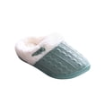 thumbnail image 2 of LSLJS Ladies Memory Foam Slippers Non-Slip Rubber Bottom Ladies Home Slippers Warm Plush Lining Bedroom Comfortable Home Shoes, Women's Slippers, 2 of 2