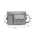 thumbnail image 2 of Baby Stroller Organizer Stroller Organizer, Stroller Accessory Bag, Multiple Zippered Pockets for Bottles, Diapers, Phone, Toys, Baby Products, Fits All Strollers, Easy to Install, 2 of 9