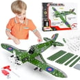 thumbnail image 1 of LOVEVER331 -Piece Kit de Construction en Métal Modèle de Voiture Jouet Éducatif Âges 8-12 Vert, 1 of 9