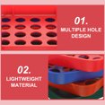 thumbnail image 3 of OULII 4 Pcs Plateaux de Tri de Pièces en Plastique Codés par Couleur Réutilisables Empilables pour le Stockage des Pièces, 3 of 5