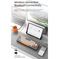 thumbnail image 2 of Xingzhi Clavier Bluetooth Portable pour Bureaux Propres et Ordonnés Type Résistant à l'Usure 5, 2 of 6