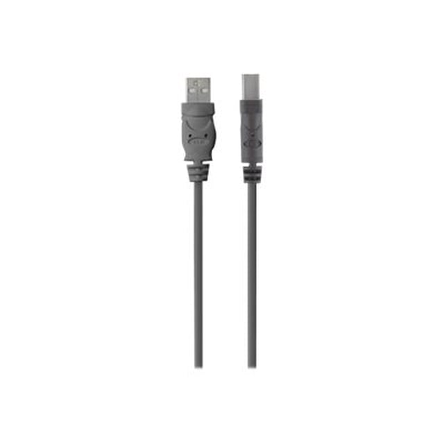 Belkin Premium Printer Cable - USB cable - USB Type B (M) to USB (M) - USB 2.0 - 15.7 ft - molded