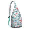 thumbnail image 1 of Great White Shark Attack Print Sling - Dramatic Ocean Scene Design, 1 of 4