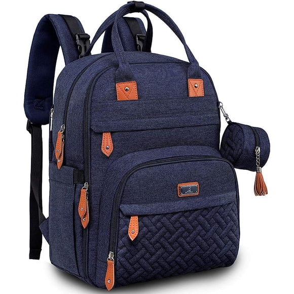 Sac de Voyage Essentiels pour Bébé avec Matelas à Langer, Sangles pour Poussette et Étui à Sucette
