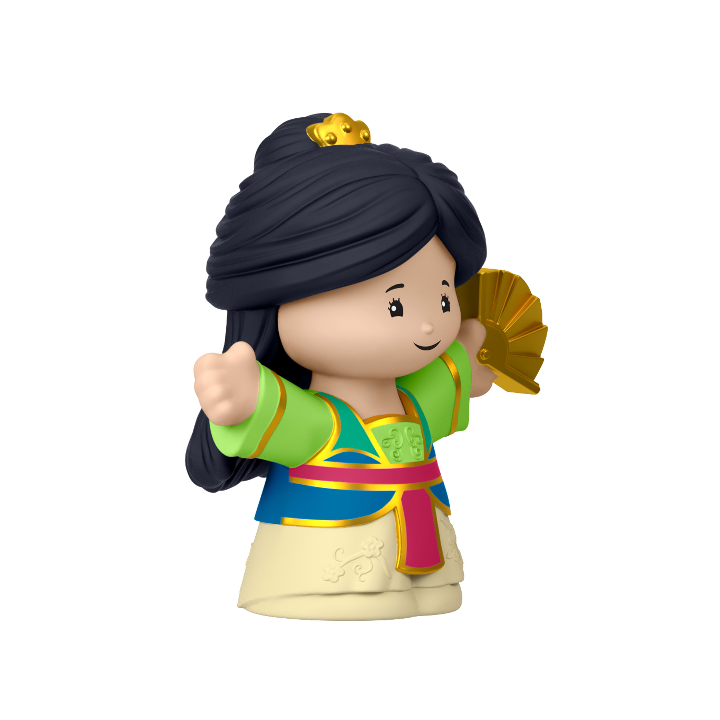 Figurine Fisher-Price Little People DISNEY Princesse Mulan pour tout-petits