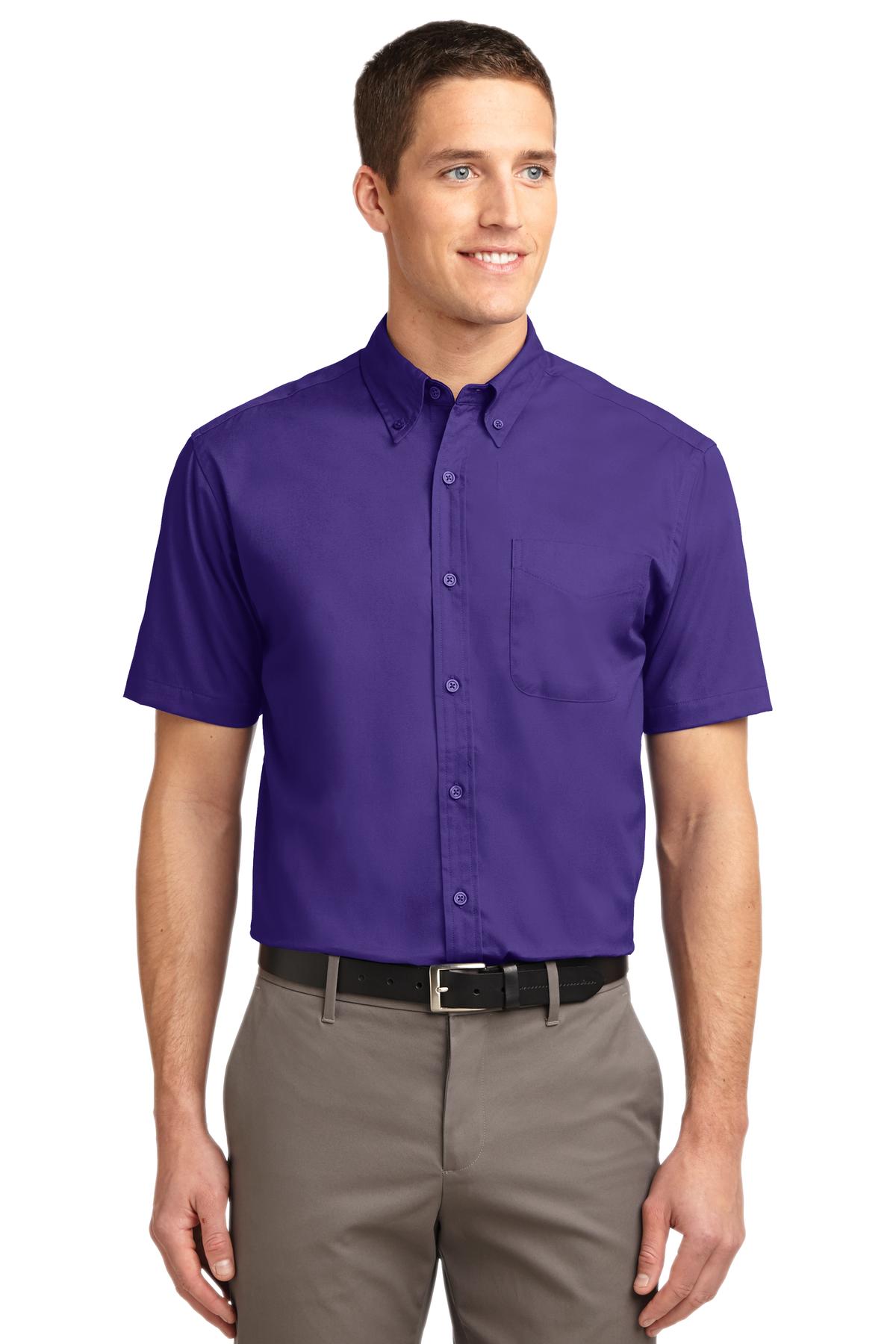 Port Authority Men's Short Sleeve Easy Care Shirt - S508
