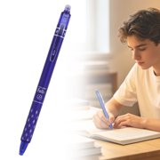 ZTTD 1 Pcs Erasable Gel Ink Pens Retractable Pens Blue Ink Smooth Writing Pens 0.5mm Fine Point Pen Office S-chool Pens Women Men Pens Office Supplies