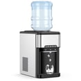 thumbnail image 1 of Costway Distributeur de Refroidisseur d'Eau 3-en-1 avec Machine à Glaçons Intégrée avec 3 Réglages de Température, 1 of 1
