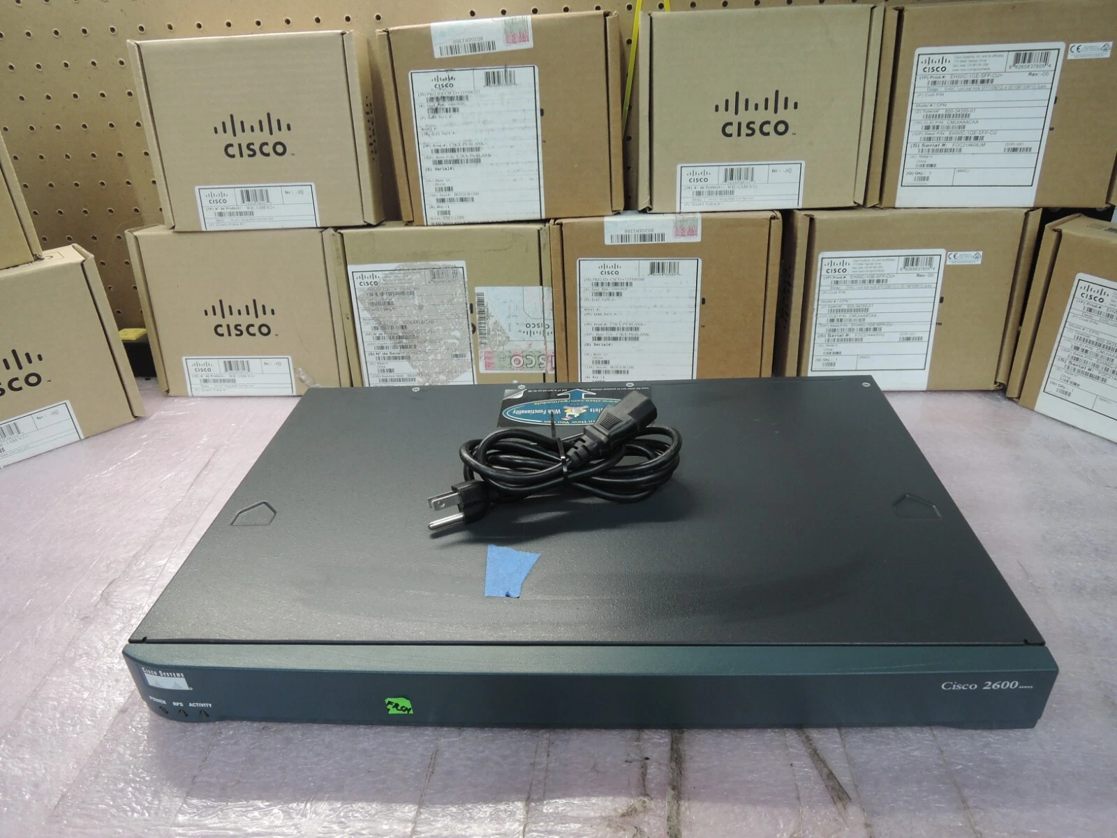 USED Cisco 2621XM 2600 Series 1Port 10/100 Wired Router Cisco2621