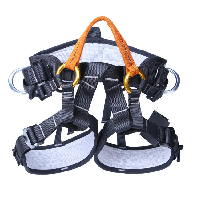 Climbing Harness Belt Outdoor Mountainee Abseiling Rappelling Fall Arrest Gear Equipment
