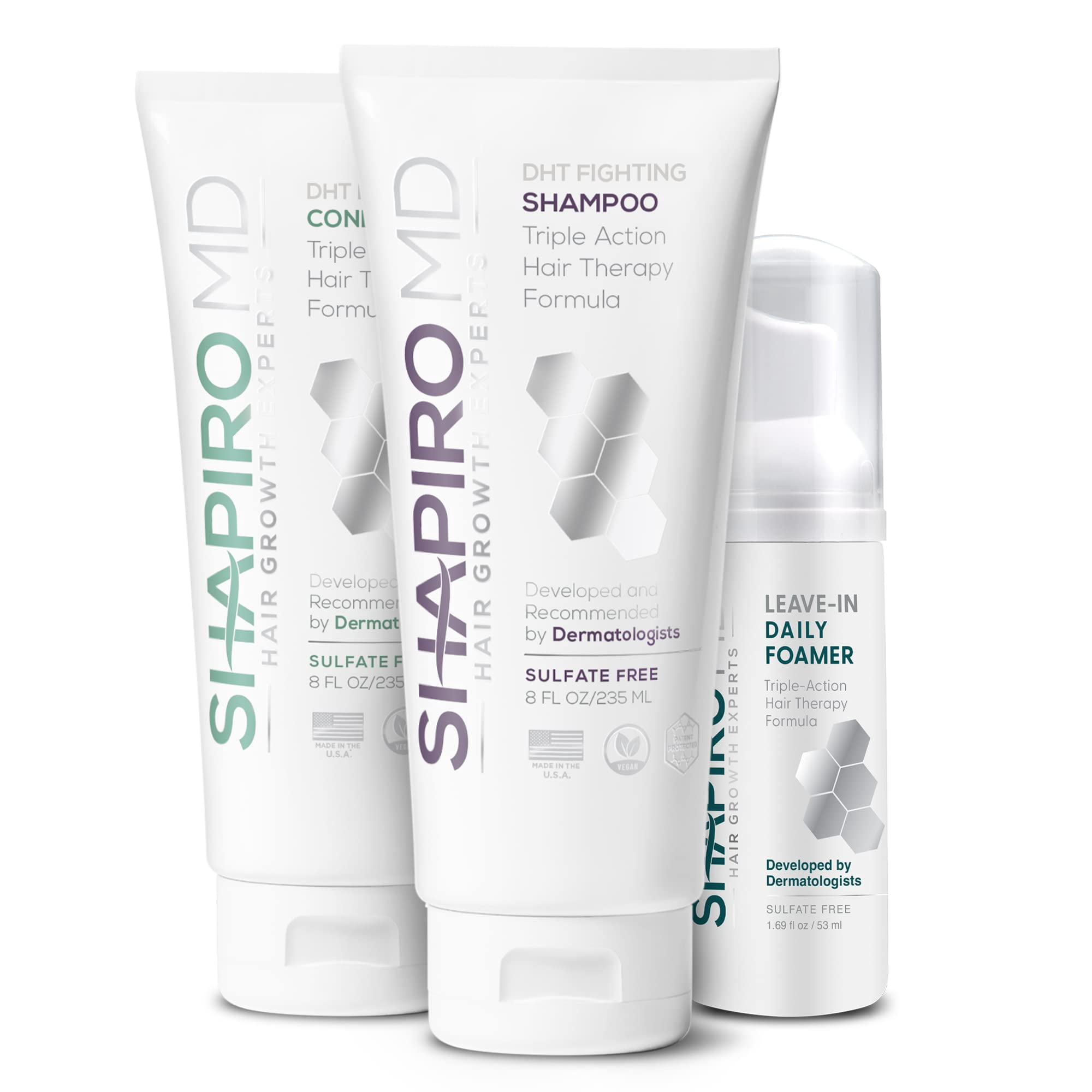 Shapiro MD Hair Growth Experts Natural Hair Kit for Thicker