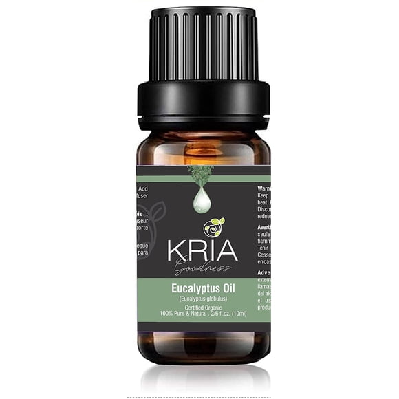 KRIAA Goodness Eucalyptus Essential Oil 10ml with Dropper