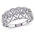 thumbnail image 1 of Miabella 1/10 Carat T.W. Diamond Sterling Silver Ring, 1 of 5