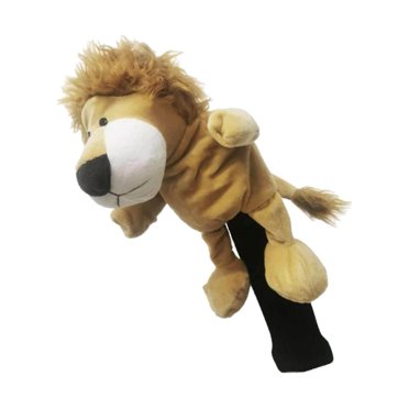 enqiretly Housse de Tête de Club de Golf en Bois Couvre-Chef de Conducteur Protecteur Manche Lion