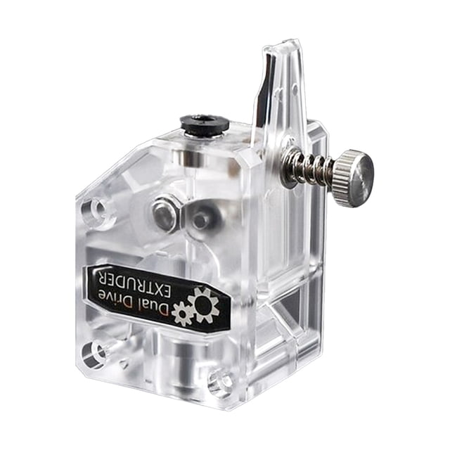 Kit Extrudeuse Double Entraînement Engrenage Interne Imprimante 3D Filament Flexible Réparation Extrusion Entretien Pièces Accessoires Transparent