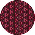 thumbnail image 1 of Ahgly Company Tapis d'Intérieur Lavable en Machine Carré Transitionnel Marron, 3 Pieds Carré, 1 of 7