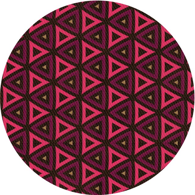 Ahgly Company Tapis d'Intérieur Lavable en Machine Carré Transitionnel Marron, 3 Pieds Carré