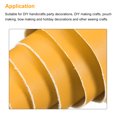 thumbnail image 4 of Unique Bargains Smooth Solid Color Faux Leather Sheets,PU Leather for DIY 20 x 135cm Deep Yellow, 4 of 4
