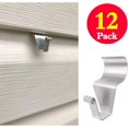 thumbnail image 1 of Reusable Siding Clips For Outdoor Decor, Vinyl Siding Hooks, Heavy-duty Stainless Steel, No Nails & Screws Needed, Easy to Install & Remove, Up To 12 Lbs Weight Capacity, Low Profile Design, 1 of 7