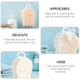 thumbnail image 2 of 2 Pcs Useful Exfoliating Balls Bathing Props Elastic Rubbing Balls (White), 2 of 8