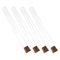 thumbnail image 4 of 4Pcs Clear Glass Test Tubes with Lids Portable for Travel-friendly Experiment Use, 4 of 9