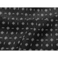 thumbnail image 4 of oneOone Viscose Jersey Fabric Geometric Hash & Stripe Block Printed Craft Fabric BTY 60 Inch Wide, 4 of 5