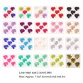 thumbnail image 4 of Heart Rhinestone Stickers Acrylic Crystal Gems Multipurpose Decorative Handheld Gems Supplies Clothes Scrapbooking DIY Crafts Necklace Red, 4 of 5
