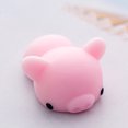 thumbnail image 1 of Squeeze Stress Relief Toy Animal Squishy Toy Soft PVC Decompression Toy Party Favor For Office HouseholdPink Pig, 1 of 1