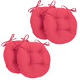 thumbnail image 1 of Coussins de Chaise Ronds Capitonnés en Sergé Uni de 16 Po (Ensemble de 4), 1 of 2