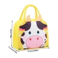 thumbnail image 3 of Amzcrzy Lunch Box forWomen Insulated Bag Lunch Box Portable Bag Convenient Bag Work Class Students Bring Rice Package Aluminum Foil Lunch Box Insulated Lunch Meal Prep Containers Lunch Box, 3 of 5