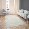 thumbnail image 1 of Fabstyles Herringbone Cotton Flat Weave Area Rug for Living Room, Hallway, Patio, 1 of 4