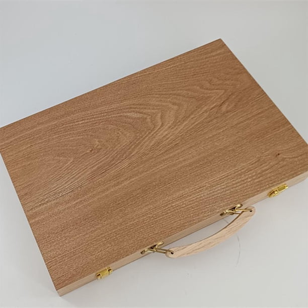 Lingle Ensemble de Backgammon 15 pouces pour Adultes, Jeu de Plateau Classique avec Étui Pliable en Similicuir, Extérieur en Faux Cuir et Intérieur en Velours, Ensemble de Jeu de Voyage Portable