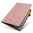 thumbnail image 3 of Tree of Life Embossed Case for Lenovo Tab m11/k11 Plus Stand, Card Slots, Stylus Loop Gold, 3 of 5
