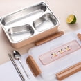 thumbnail image 1 of Yhmxh Lunch Box for Kids Kitchen Gadgets Sealed Fresh-keeping Box Large-capacity Separated Portable Lunch Box Heat-preserving Lunch Box Lunch Containers Bentgo Lunch Box, 1 of 2