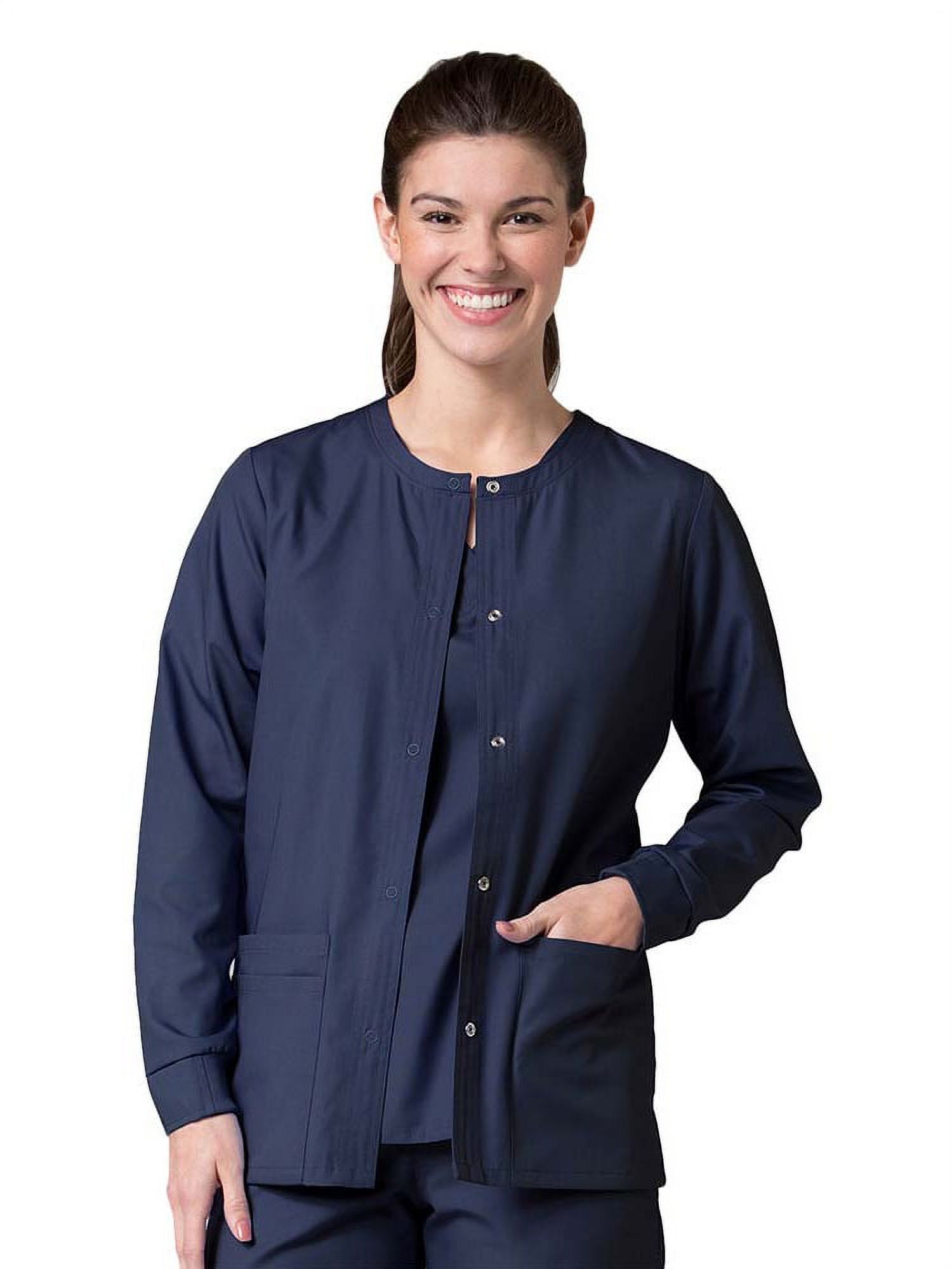 Red Panda Women's Warm Up Solid Scrub Jacket