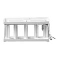 thumbnail image 1 of Esquirla Boîte de Reproduction pour Réservoir de Betta Aquarium de Bureau Design Divisé Facile à Utiliser Réservoir Transparent pour Bureau à Domicile Crevettes Bébé 4 Compartiments, 1 of 8
