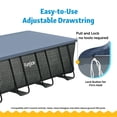 thumbnail image 4 of Funsicle 18ft x 9ft Rectangular Above Ground Swimming Pool Cover for Oasis and Activity Models, 4 of 6