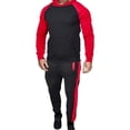 thumbnail image 5 of XZNGL Mens Jogging Suits Sets Mens Jogging Suit Sports Hoodie Set Two-Piece Jacket with Hood and Pockets Long Sleeve Hooded Set Men Jogging Suits Sets, 5 of 5