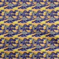 thumbnail image 1 of oneOone Viscose Chiffon Blue Fabric Abstracts Sewing Material Print Fabric By The Yard 42 Inch Wide, 1 of 5