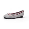 thumbnail image 4 of Cameland Chaussures Plates Confortables pour Femmes à Enfiler, Bout Rond, Décolleté Peu Profond, en Maille Tissée Aérée, 4 of 7