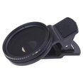 thumbnail image 1 of Phone Camera Lens Variable ND filter Neutral Density ND2-ND400 37MM With Clip Accessory, 1 of 10